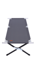 Folding Camping Cot, Portable Foldable ornaments Cot, Canvas Sleeping Bed, Outdoor Comfortable Lightweight Camp Bed