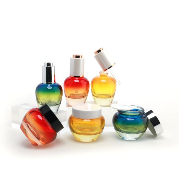 Customized Logo 50g Empty Jar Containers Glass Jars For Moisturizer