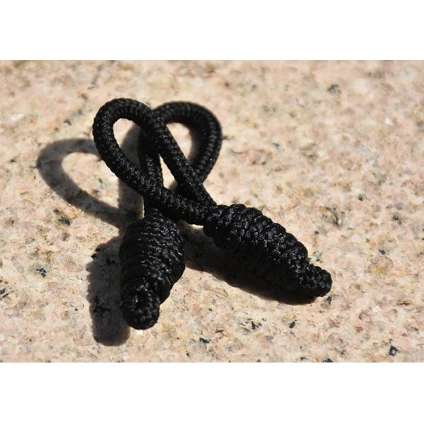 Eco Friendly Garments Polyester Drawstring Cord 6cm Non Stretch