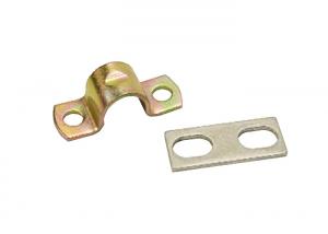 Cheap Steel Cable End Fittings Metal Strap Clamp / Shims For Cable Installation for sale