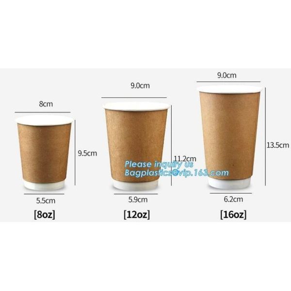 ripple wall / double wall / single wall disposable coffee paper cup with lids, 8OZ, 12oz 14 OZ cup,paper cup disposable