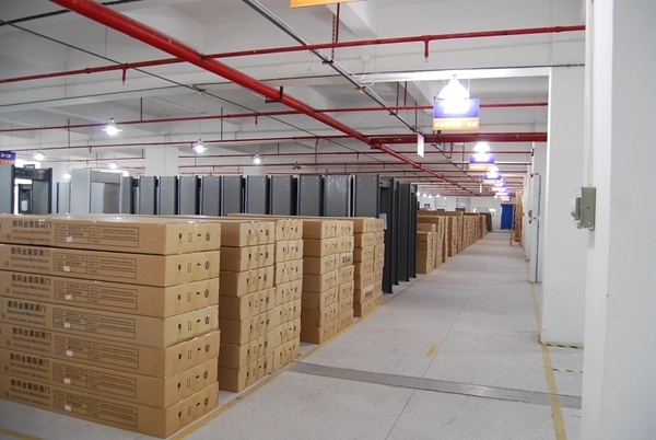 Security gate door frame walk through security gates metal detector