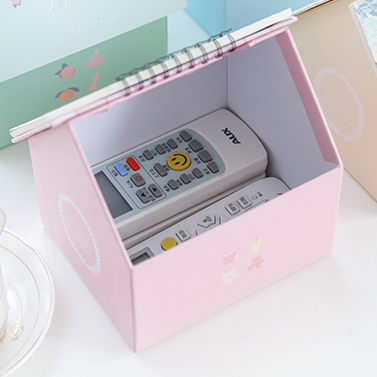 House Shape Creative Table Calendar , Yearly Desk Calendar Various Color Available