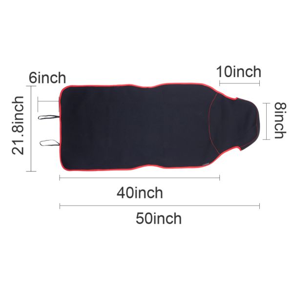 Embossed Neoprene Front Seat Covers , Neoprene Waterproof Car Seat Covers