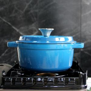 Cheap 2/2.5/2.8/3.8/4.8L Enameled Cast Iron Braiser For Daily Use for sale