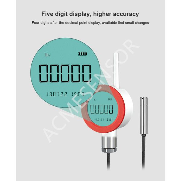 Wireless Pressure Groundwater Data Logger 4g Lora Zigbee GPRS Water Level Data Logger