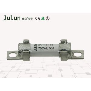 Cheap Electric Vehicle DC Fuses 700V 50A Hybrid Vehicle Fuses Ceramic Automotive Fuses for sale