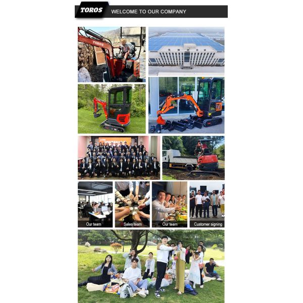 Toros 3.5 Ton Mini Excavator With Kubota Engine Micro Digger Mult Functions bagger