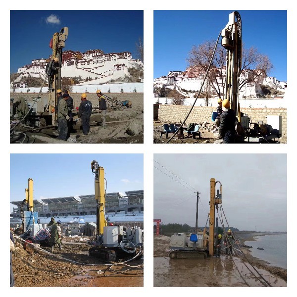 XL-50C Crawler Type Multi-pipe Jet Grouting Drilling Rig