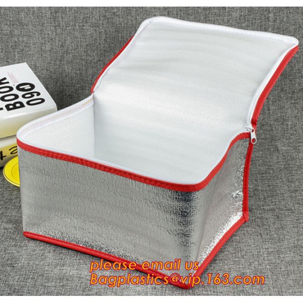 Freezer Bags Color Cold Insulation Waterproof Convenient Portable Ice Meal Packages Refrigerator Cooler Lunch Bag bageas