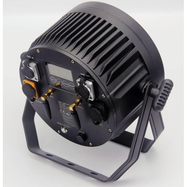 Portable 12000mAh Lithium Battery LED Stage Up Light | Touch Screen | 16bit Dimming | WiFi/DMX/RDM