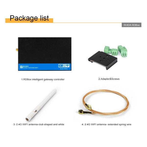 RUIDA RDBox Intelligent Gateway Control System For IOT Solution