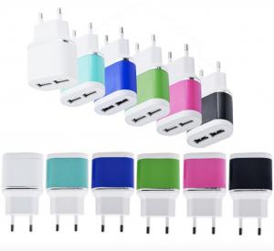 Cheap Top quality competive price dual usbs cell phone chargers travel chargers for sale