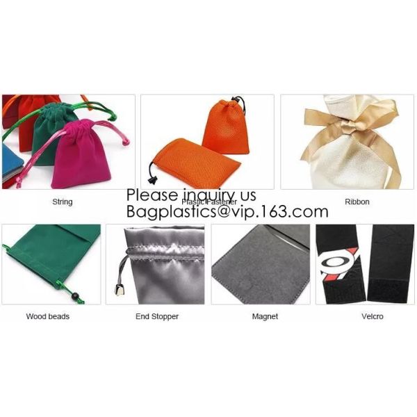 Soft Offwhite and Red PU Leather Bag For Packaging,Custom Pink Brown Faux Leather Drawstring Pouch Faux Leather Jewelry