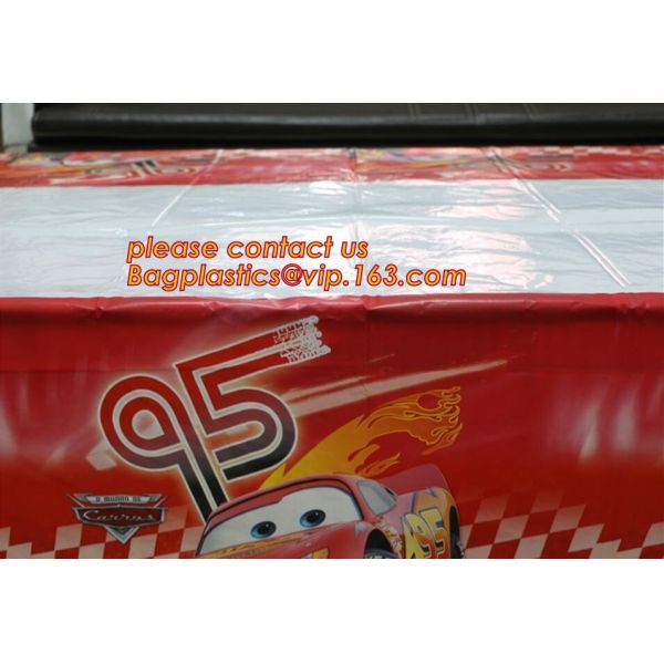 Hello Kitty Party Supplies Plastic Tablecloth kids Birthday Decoration Baby Shower For Kids Girls, 1pcs spiderman theme