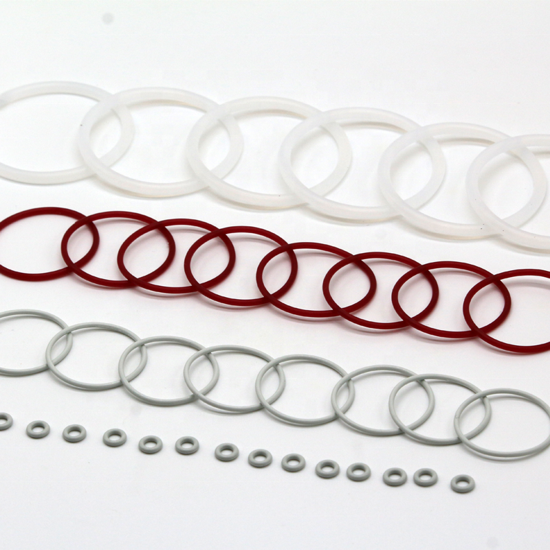 OEM Custom Silicone Rubber Molded Parts Sealing Ring Silicone Ring