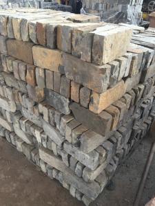 China Big Fireproof Reclaimed Brick Wall , Old World Brick Veneer For Wall Decoration on sale