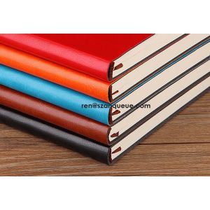 Cheap Cheap custom a5 hardcover pu leather notebook for office and school stationery for sale