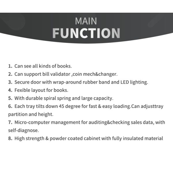 MDB Standard Mini Vending Machine , Refrigerated Remote Control Vending Machine