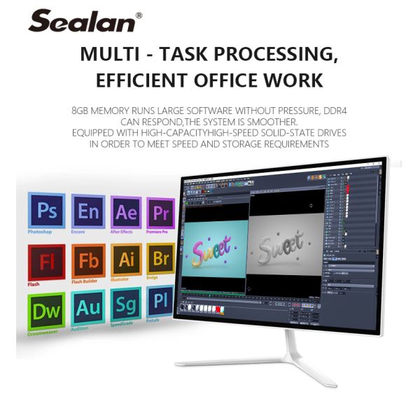 WIFI 2.4GHz I5 Gaming PC Camera 2.0M Pixel Core I5 Computer