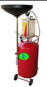 China 8 Bar Mobile 1.6L Waste Oil Drainer Extractor With Lift Tank on sale