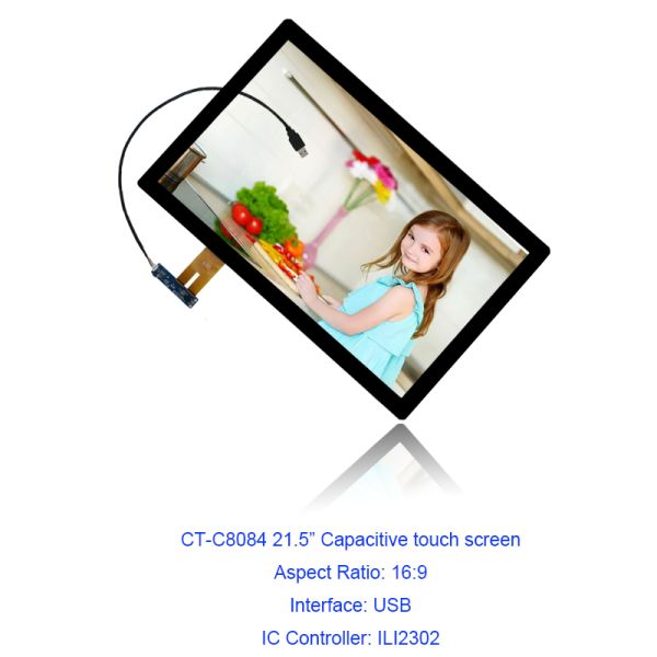 Custom Capacitive Touch Screen Overlay