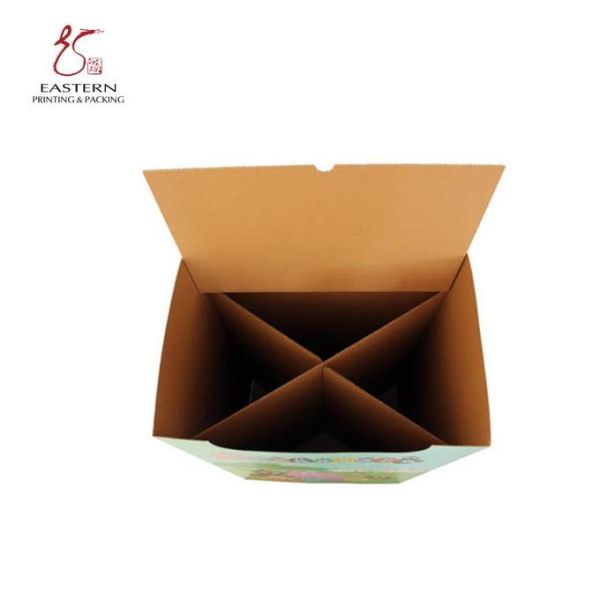 Glossy Lamination Corrugated Display Stand 100cm Height