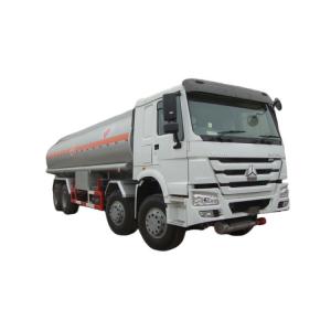 Cheap CNHTC Stainless Howo 8x4 Fuel Oil Tank Truck 16-24cbm With Different Compartments For Gasoline Diesel Asphalt Storage for sale