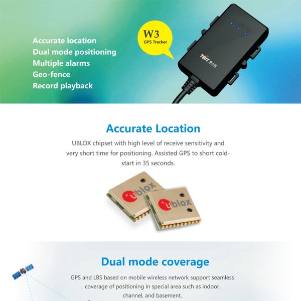 Wide Input Voltage Easy Installtion Mini Electric Bikes GPS Tracker With Remote Control