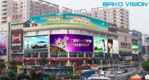 China P4.81 P6 P8 P10 Waterproof Outdoor LED Advertising Panels LED Tvs Wall for Fixed Advertising and Billboard on sale