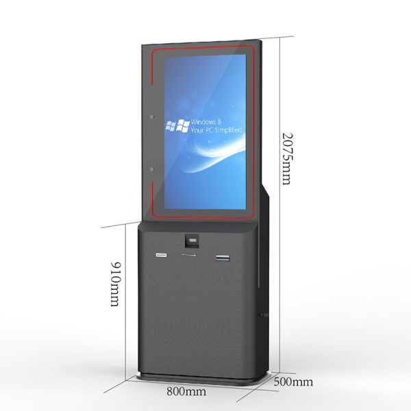 Subway Metro Station Ticket Vending Machine Self Card Top Up Payment Terminal Kiosk
