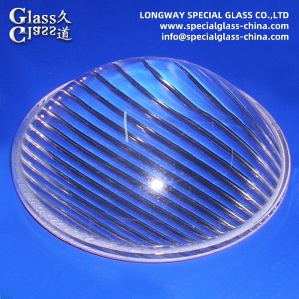 Custom Borosilicate Glass aspheric Led Lenses For Projection Light Lens