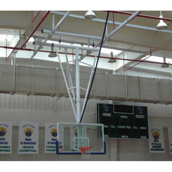 AC110V - 240V Hydraulic Electric Basketball Hoop Aluminium
