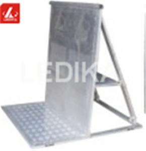 Cheap Square Folding Metal Crowd Control Barrier Fence Barricade System 30 KG Weight for sale