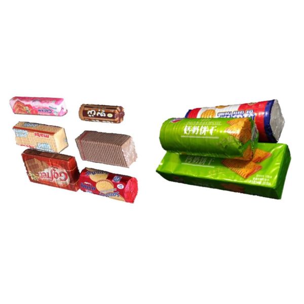 3 Phase Automatic Biscuit Packing Machine SGS Fold Wrapping Machine