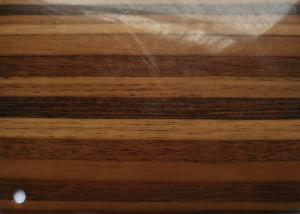 Cheap Waterproof Wood Grain PVC Decorative Film For MDF Board Lamination for sale