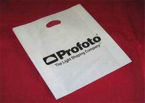Cheap LDPE Material Clothing Plastic Packaging Bags With Handle Custom Logo Printed for sale