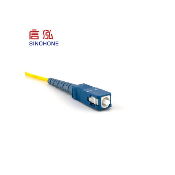 Gigabit Ethernet LC Fiber Optic Cable , Simplex Fiber Optic Cable