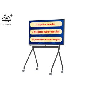 Cheap Black Smart Class Whiteboard Windows 10 65 Inch Digital Board for sale