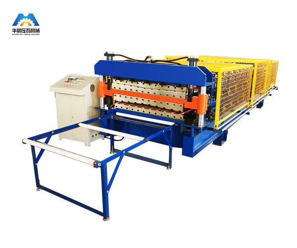 Quality Double Layer Color Sheet Metal Roll Forming Machines Sheet Width 1250mm wholesale