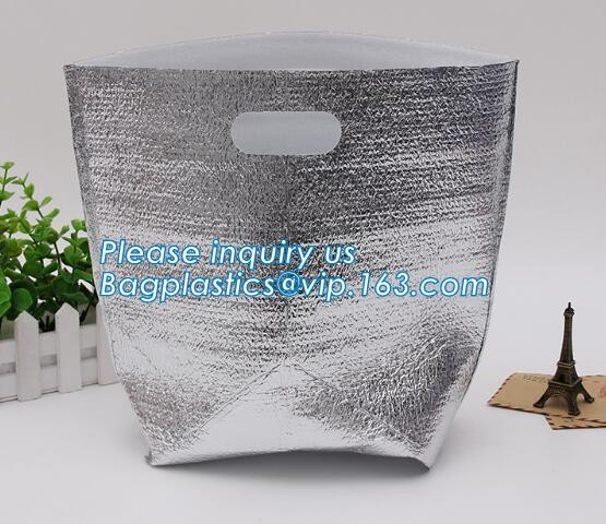 Freezer Bags Color Cold Insulation Waterproof Convenient Portable Ice Meal Packages Refrigerator Cooler Lunch Bag bageas