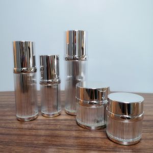 Buy cheap Silver Lotion Screw Lid 15g 30g Empty Makeup Jars from wholesalers