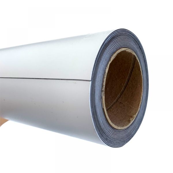 ODM PVC White Flexible Magnetic Material Sheet Roll With Laminate PET Film