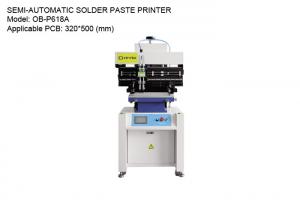 Cheap SMT Solder Paste Printer Touch Screen Control For 320*500mm PCB for sale