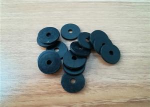 China Black Color Silicone Bonde Washers Molded Rubber Parts For Screw Bonded Seal on sale