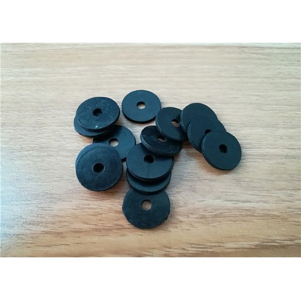 Quality Black Color Silicone Bonde Washers Molded Rubber Parts For Screw Bonded Seal wholesale