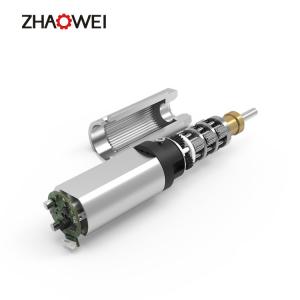 China Micro Planetary Metal Gearbox 8mm Stepper Brush DC Gear Motor 425RPM 400gf.Cm MD008008-28 on sale