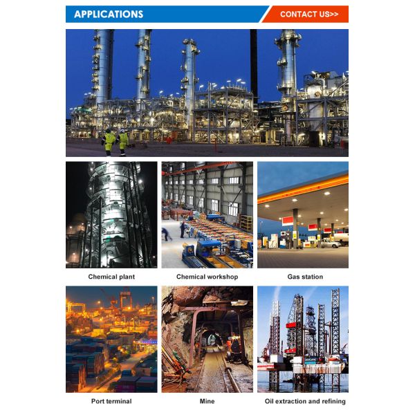 ATEX Rated Explosion Proof Emergency Light Class 1 Div 2 Lighting