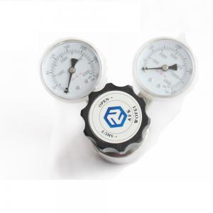 China Pure Gas High Pressure Reducer Hydrogen Gas Regulator 3000/6000 Psi With Gauge on sale