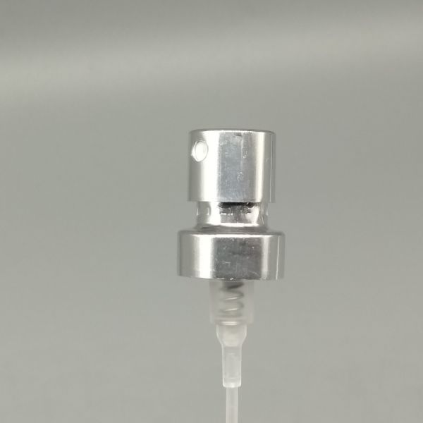 Silver Perfume Pump Luxury Fine Mist Sprayer for High-End Fragrance Bottles